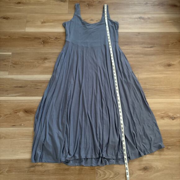 ATHLETA Santorini Midi Dress Coastline Blue L - Picture 8 of 11